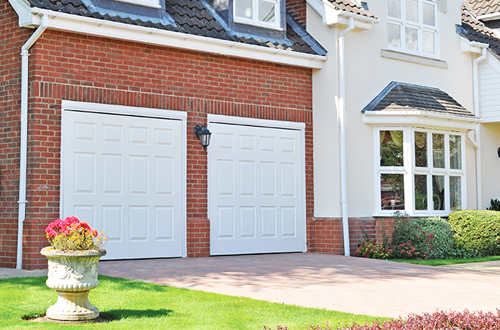 Pair of Cotswold GRP garage doors