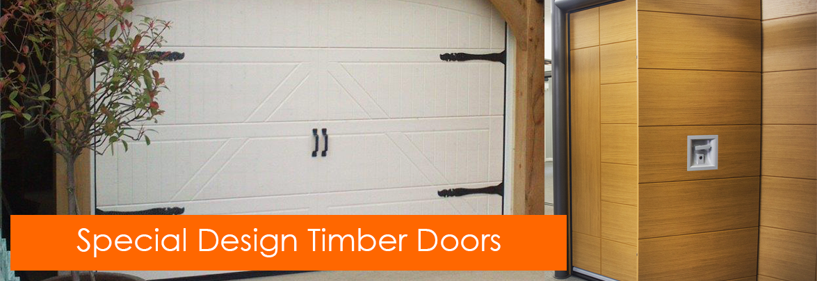 Special Design Timber Garage Doors
