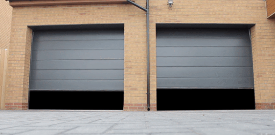 Carteck Electric Operated Sectional Garage Doors - Installed by The Garage Door Centre