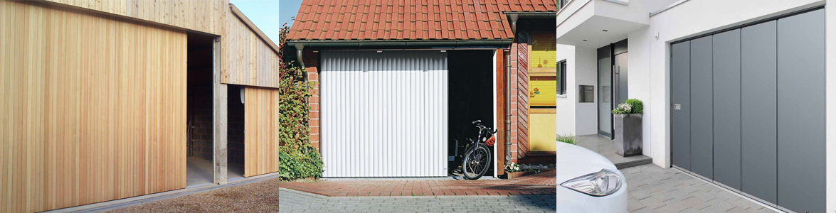 Electric Round the Corner Garage Doors