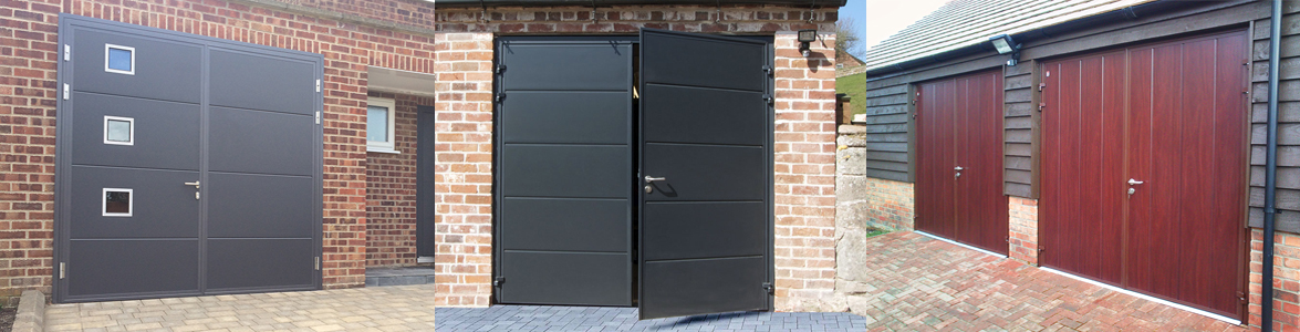 Electric Side Hinged Garage Doors