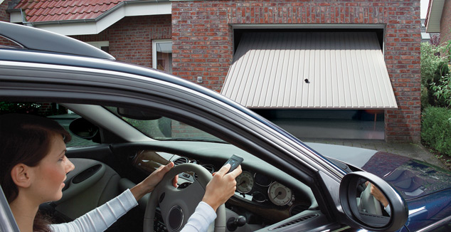 remote control open garage door