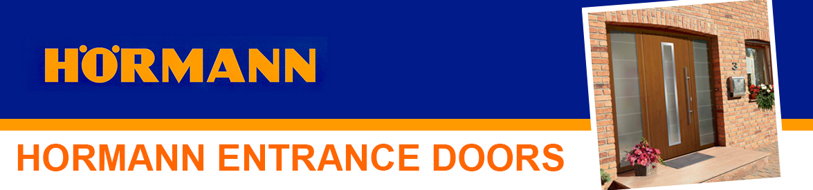 Hormann Front Entrance Doors from The Garage Door Centre