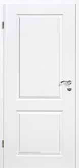 Hormann Internal Doors - DesignLine, Carolina 1, White Lacquer 