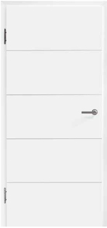 Hormann Internal Doors - DesignLine, Groove 15, White Lacquer 