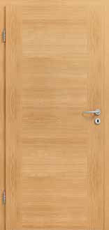 Hormann Internal Doors - DesignLine, Inlay 2, Real Wood Veneer, White Oak