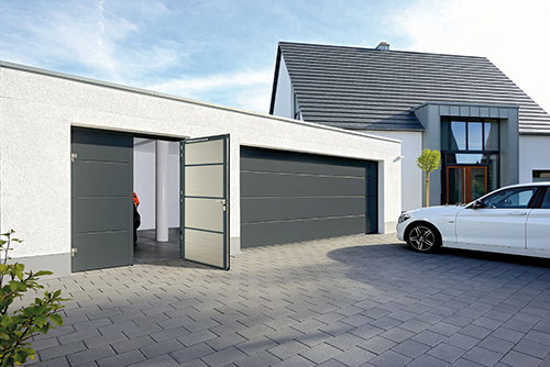 Hormann side hinged garage door