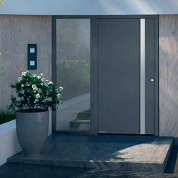 Insulated front entrance doors