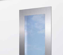One plate glass for Hormann Thermo 65 front entrance doors