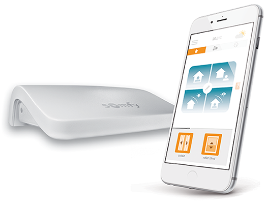 Somfy Home Automation Connexoon and Mobile Phone App 