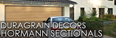 Duragrain Decors for Hormann Sectional Garage Doors 