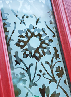Solidor Art Deco Glass for Front Entrance Doors