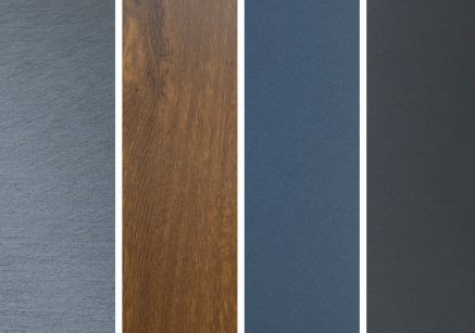 Solidor Contemporary Range Colours: Titan, Walnut, Sapphire and Onyx