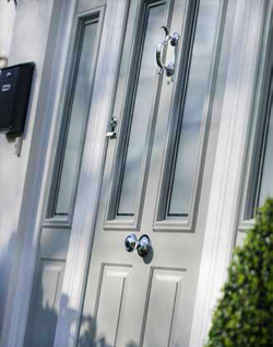 Solidor Front Entrance Doors with Traditional Furnishings 