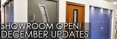 The Garage Door Centre December Updates - Showroom Open!