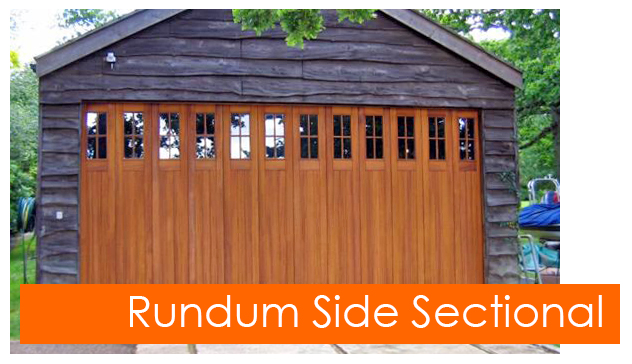 Rundum Meir side sectional garage door 
