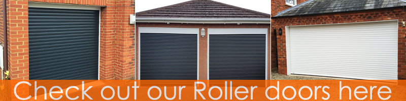 Roller doors at The Garage Door Centre