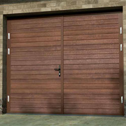 Ryterna Rib side hinged garage door