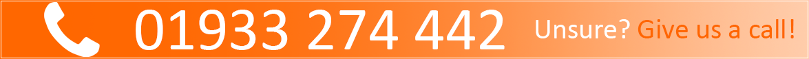 Call our Spares and Repairs Department on 01933 274442