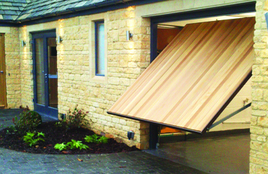 Timber Up and Over Garage Door