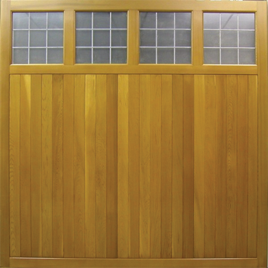 Ashbourne - Cedar Side Hinged Garage Doors