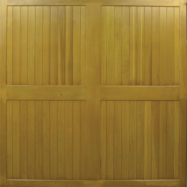 Ashford - Cedar Side Hinged Garage Doors