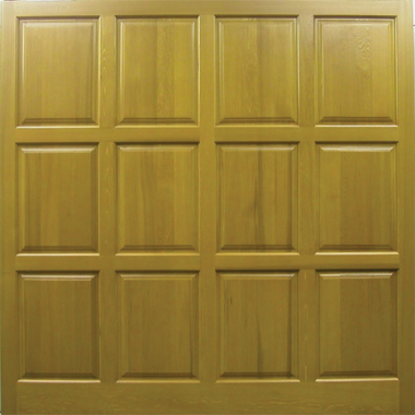 Chesterfield - Cedar Side Hinged Garage Doors 