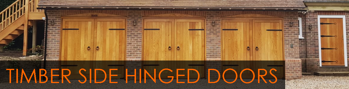 Heritage Timber Side Hinged Garage Doors 