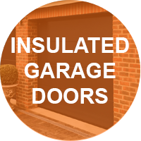 Insulated garage doors