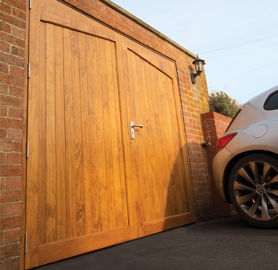 Woodrite Thetford Accoya Side Hinged Garage Door