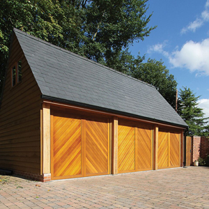 Woodrite timber garage doors