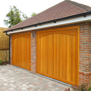 Woodrite beautiful timber garage doors