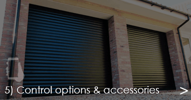 Roller door control options and accessories