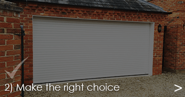 Make the right choice when purchasing a roller garage door
