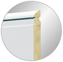 Insulated Side Hinged Garage Door Panel