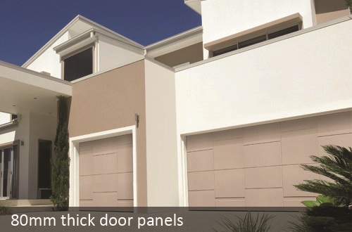 Silvelox 80mm thick door panels 