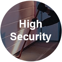 High Security Up and Over Garage Doors 