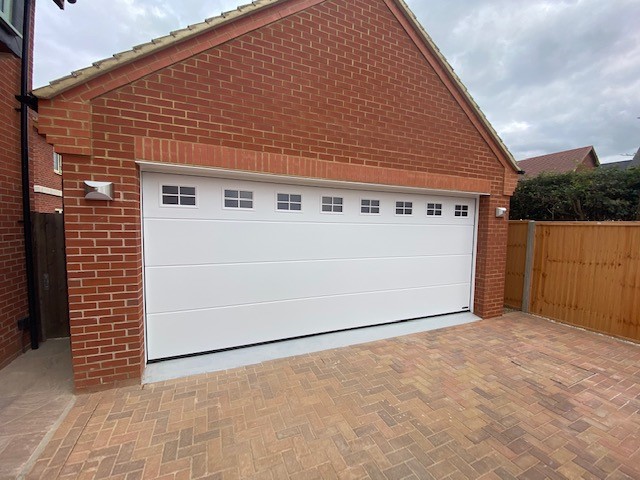 Sectional Door with windows