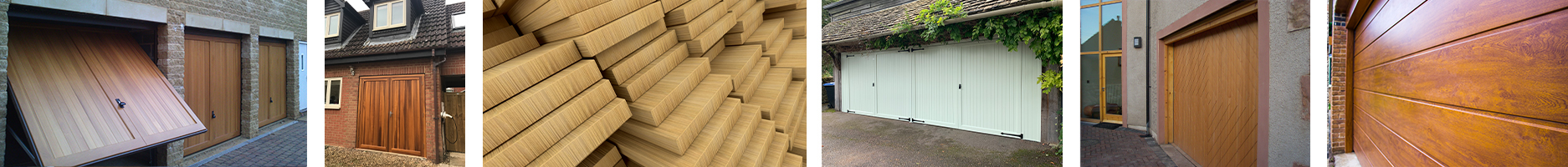 Cedarwood Garage Doors from The Garage Door Centre