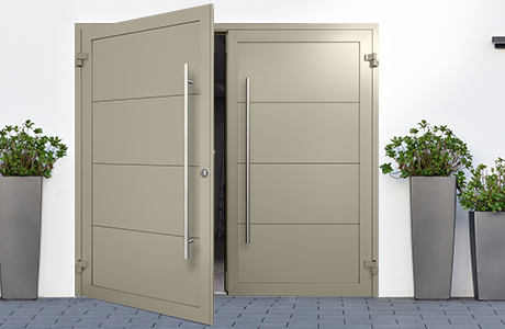 Fort 20mm Horizontal Wide Rib in Pebble Grey