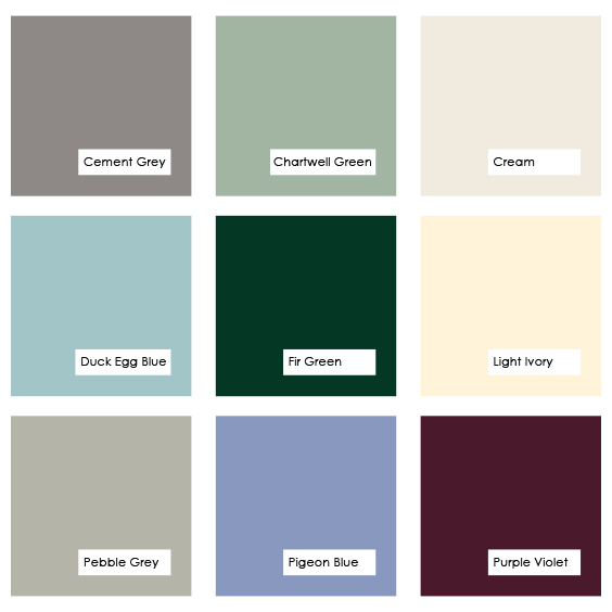 Heritage Garage Door Colours