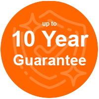 doors with up to a 10 year guarantee