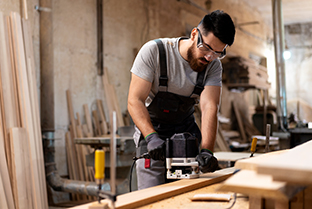 Oak manufactured garage doors