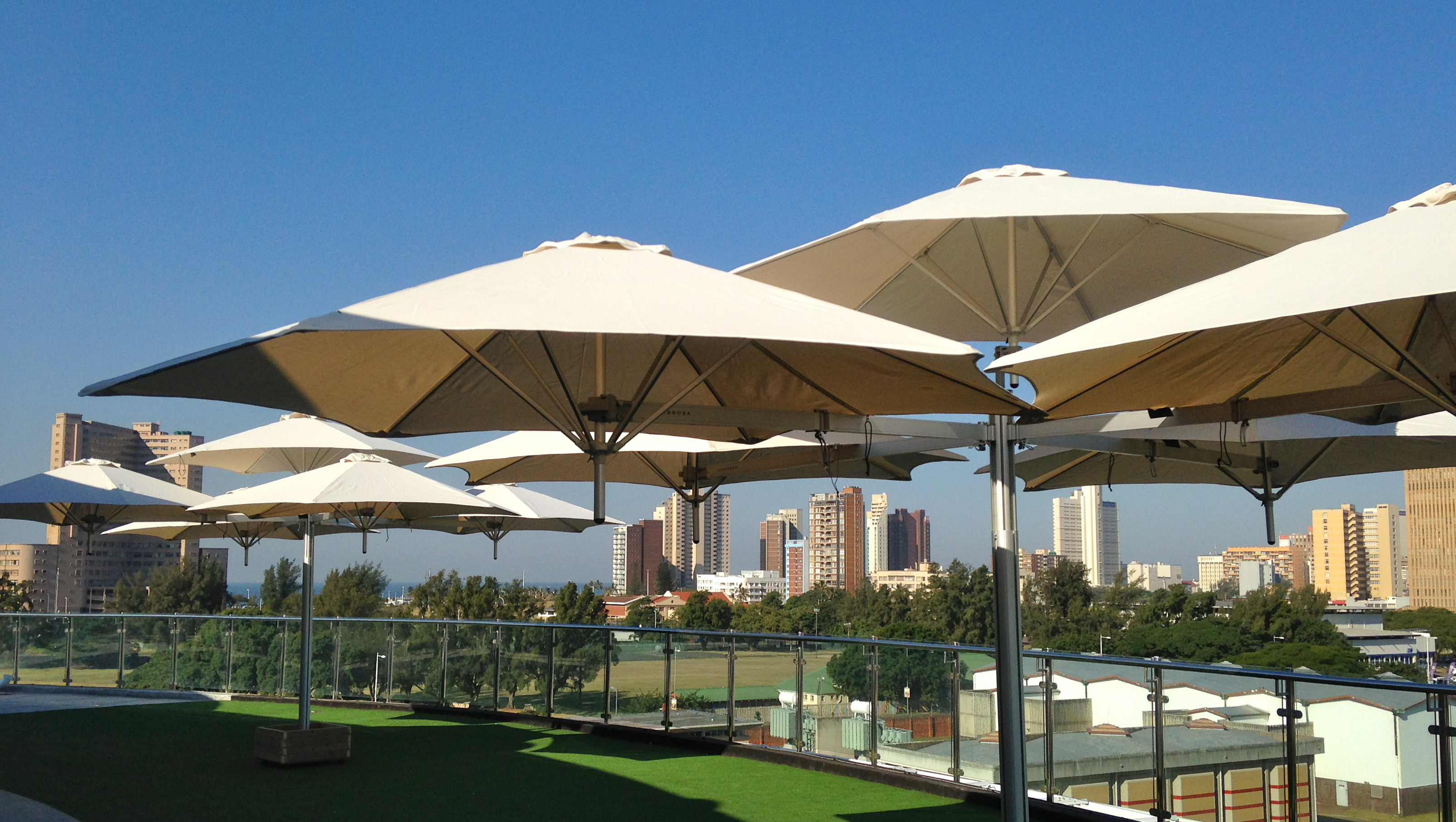 Parasols and Larage Umbrellas - Samson Awnings