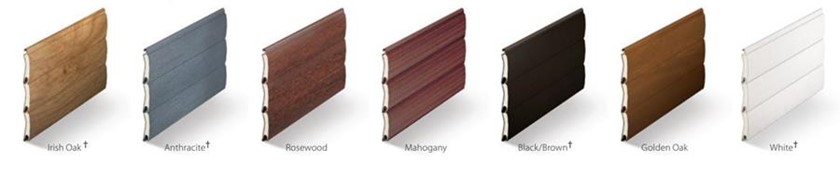 7 foiled woodgrain colours