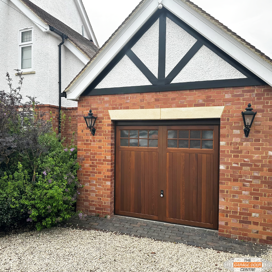 Timber Up and over with windows