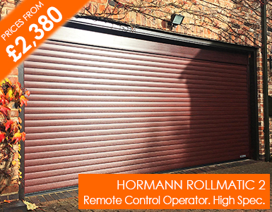 Hormann Rollmatic 2. High specification door with remote control operator