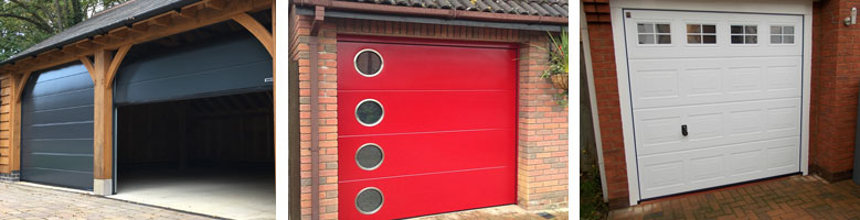 Sectional garage Doors