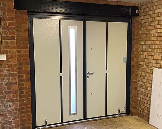 Hormann Side Hinged internal view