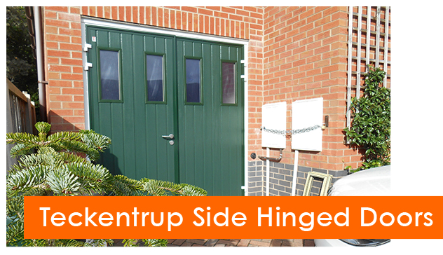 Click here for Teckentrup Side Hinged Garage Doors